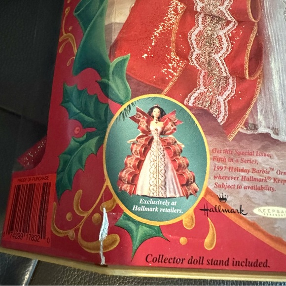 1997 Vintage New In Box Special Edition Happy Holidays Barbie - Picture 13 of 16